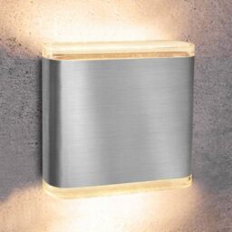 Long Life Lamps Company Modern Led Outdoor Wall Light Stainless Steel Warm White Zlc331Ww - thumbnail 7
