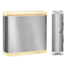 Long Life Lamps Company Modern Led Outdoor Wall Light Stainless Steel Warm White Zlc331Ww - thumbnail 6