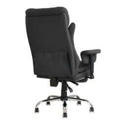 Living And Home Black Ergonomic High Back Massage Office Chair With Lumbar Support And Footrest - thumbnail 5