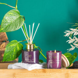 Nicola Spring Scented Candle & Reed Diffuser Set - 130G - Cinnamon & Orange - thumbnail 6