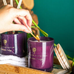 Nicola Spring Scented Candle & Reed Diffuser Set - 130G - Cinnamon & Orange - thumbnail 7