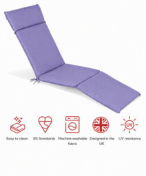 Glendale Garden & Leisure Sp Steamer Cushion Plum-Outdoor Cushion - thumbnail 1