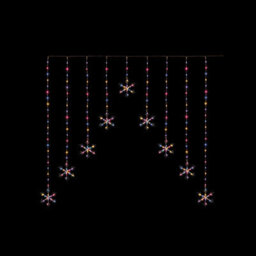 Premier Decorations Limited Rainbow Led Curtain Light With Timer Function - thumbnail 1