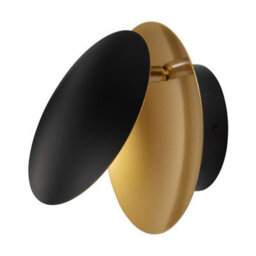 Luminosa Lighting Luminosa Shell Wall Lamp Sandy Black, Gold Led 7W 101Lm 3000K - thumbnail 1