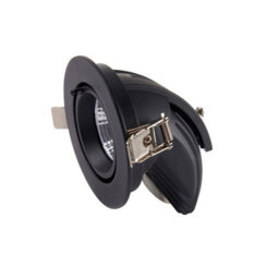 Luminosa Lighting Luminosa Axial Cct 15W Round Recessed Downlight Matt Black Paint - thumbnail 4