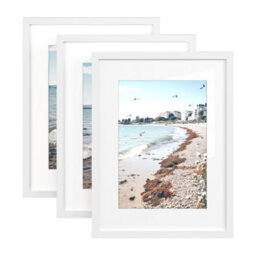 LEDREM Picture Frames, Photo Frames For 6X8 Photos, Wall Hanging Or Tabletop Display, Mdf Board, No-Trace Nails Included - thumbnail 2
