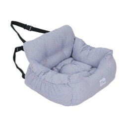 Living And Home Striped Automotive Portable Dog Cat Pet Bed With Pockets W 50 Cm X D 45 Cm - thumbnail 3
