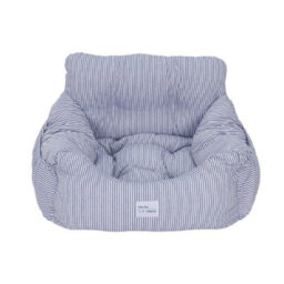 Living And Home Striped Automotive Portable Dog Cat Pet Bed With Pockets W 50 Cm X D 45 Cm - thumbnail 1