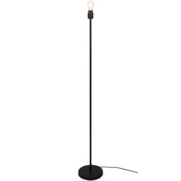 GoodHome Willet Matt Black Floor Lamp Base - thumbnail 2