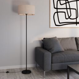 GoodHome Willet Matt Black Floor Lamp Base - thumbnail 7