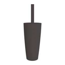 Blue Canyon Boda Toilet Brush & Holder Black Deep Cleaning Flexible Bristles Odour Free Compact Durable Design - thumbnail 1