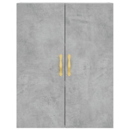 Berkfield Highboard Concrete Grey 69.5X34X180 Cm Engineered Wood - thumbnail 6