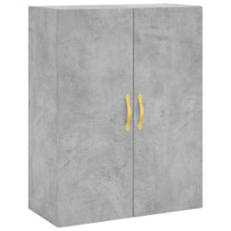 Berkfield Highboard Concrete Grey 69.5X34X180 Cm Engineered Wood - thumbnail 5