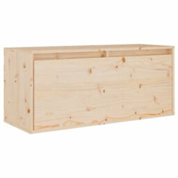 Berkfield Tv Cabinets 5 Pcs Solid Wood Pine - thumbnail 9