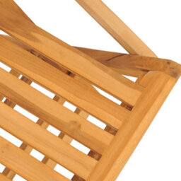 Berkfield Folding Garden Chairs 2 Pcs 61X67X90 Cm Solid Wood Teak - thumbnail 7