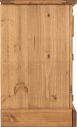 Seconique Corona 2 Door 2 Drawer Sideboard In Distressed Waxed Pine - thumbnail 5