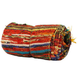 Yellow Luxury Rag Rug 154X90Cm - Brighten & Style Your Space - thumbnail 4