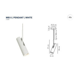 Nordlux Mib Metal Pendant Light Adjustable Head White,mains - thumbnail 3