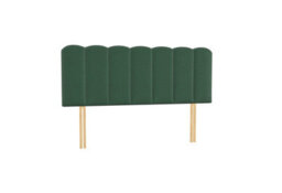 "Urban Textures Strutted Elara Boucle Divan Bed Headboard - Green 20"" Premium Boucle Upholstered Bed Headboard" - thumbnail 3