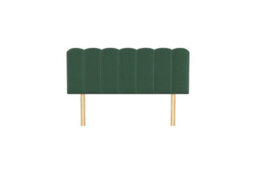 "Urban Textures Strutted Elara Boucle Divan Bed Headboard - Green 20"" Premium Boucle Upholstered Bed Headboard" - thumbnail 2