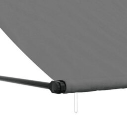 Walplus Retractable Awning Garden Sun Shade Canopy Gazebo For Back Door, Porch, Patio Anthracite 300X150 Cm Fabric And Steel - thumbnail 7