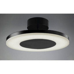 Luminosa Lighting Luminosa Discobolo Led Ceiling, 1800Lm, Matt Black / Frosted Acrylic, 3Yrs Warranty - thumbnail 2
