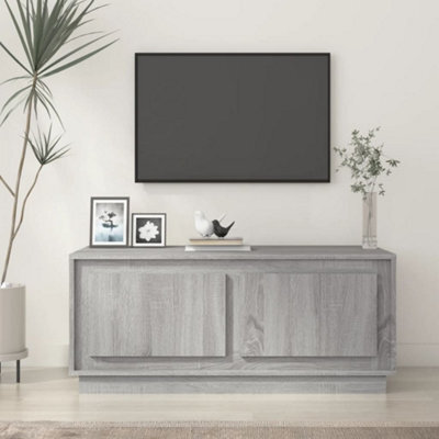 Vidaxl Coffee Table Grey Sonoma 102X50X44 Cm Engineered Wood - image 1