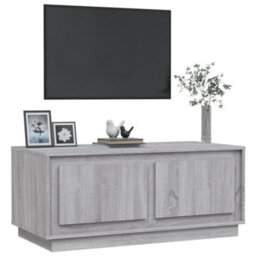 Vidaxl Coffee Table Grey Sonoma 102X50X44 Cm Engineered Wood - thumbnail 4