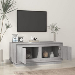 Vidaxl Coffee Table Grey Sonoma 102X50X44 Cm Engineered Wood - thumbnail 3