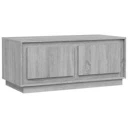 Vidaxl Coffee Table Grey Sonoma 102X50X44 Cm Engineered Wood - thumbnail 2