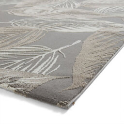 Grey Optical 3D Washable Abstract Modern Dining Room Bedroom & Living Room Rug-120Cm X 170Cm - thumbnail 7