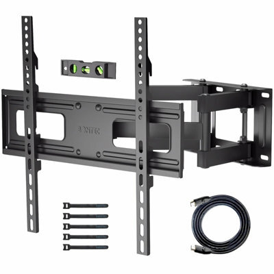 Adjustable Double Arm Tv Wall Mount For 23 To 70 Inch Led And Lcd Tv - image 1