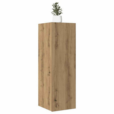 Berkfield Tv Cabinet Artisan Oak 30.5X30X90 Cm Engineered Wood - image 1