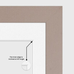 AK Frames 40X20Cm Rose Gold Modern Multi Photo Frame With White Mount - Holds 3 Apertures (3X) 6X4 Photos - thumbnail 7