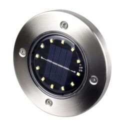 Gavea Stainless Steel Effect Solar-Powered Integrated Led Outdoor Ground Light, Pack Of 6 - thumbnail 6