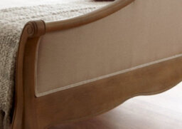 Oak Bed Frame - King Size With No Drawers - thumbnail 7