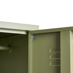 Beliani Storage Unit Frome Metal Green - thumbnail 6