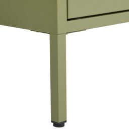 Beliani Storage Unit Frome Metal Green - thumbnail 7