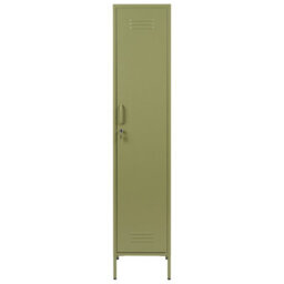 Beliani Storage Unit Frome Metal Green - thumbnail 4
