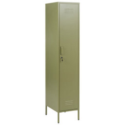 Beliani Storage Unit Frome Metal Green - thumbnail 1