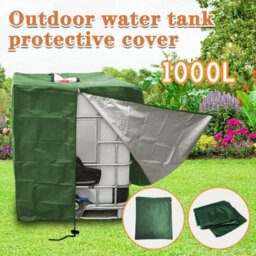 Protective Cover For 1000L Ibc Water Tank, With Handle And Zipper, 120 X 100 116 Cm - thumbnail 4