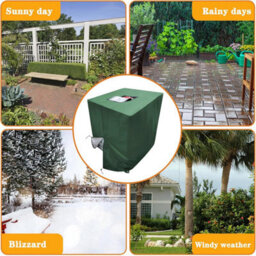 Protective Cover For 1000L Ibc Water Tank, With Handle And Zipper, 120 X 100 116 Cm - thumbnail 3