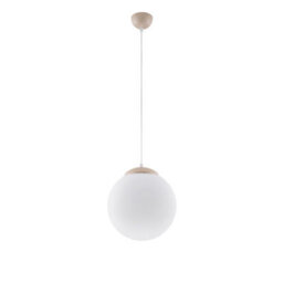 Sollux Lighting Ugo Steel/glass Taupe 1 Lights Minimalist Pendant Lamps