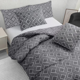 Lazzaro Portal Luxury Microfibre King Duvet Cover Set Ultrasoft Durable Easy Care With Zipper Closure - thumbnail 5