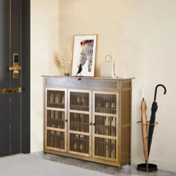 4 Tier Bamboo Shoe Rack Storage Shelf Unit Cabinet Entryway - thumbnail 6