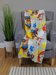 Paw Patrol Splodge Rotary Fleece Blanket - thumbnail 3