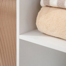 Mobile Open Wardrobe With 6 Wheels Metal Hanging Rail Storage Shelves - thumbnail 5