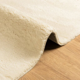 Berkfield Rug Huarte Short Pile Soft And Washable Cream 80X250 Cm - thumbnail 6