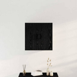 Walplus Wall Cabinet Black Oak 60 X 31 X 60 Cm Engineered Wood - thumbnail 1