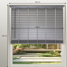 Colours Lone Grey Woodgrain Effect Pvc Venetian Blind (W)160Cm (L)180Cm - thumbnail 8